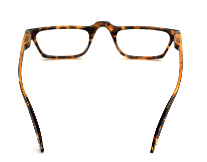 Yale | Tortoiseshell Half-Moon Reading Glasses, Unisex Style display picture 2